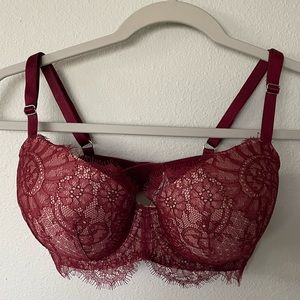 Victoria's Secret Lacy Lined Demi Bra